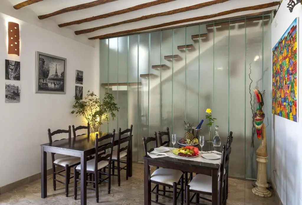 Breakfast room at Jardines de Casablanca